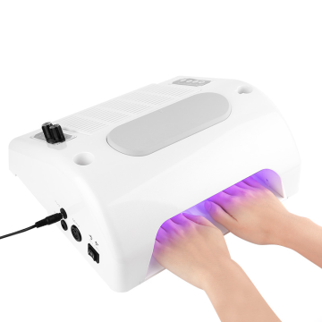 Professional 5-in-1 Manicure Machine Set: Nail Drill, UV Lamp & Dust Collector Included
