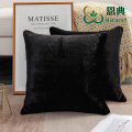 Almofada decorativa de pele de coelho falsa de peso ultra alto