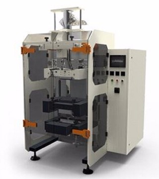 M shape vertical packing machine