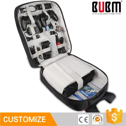 BUBM PS4 PRO Xbox One Game Console Receiving Backpack Carrying Game Gamepad Bag