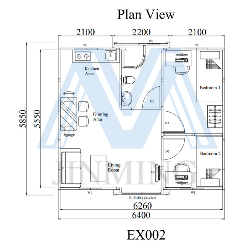 Expandable Container House