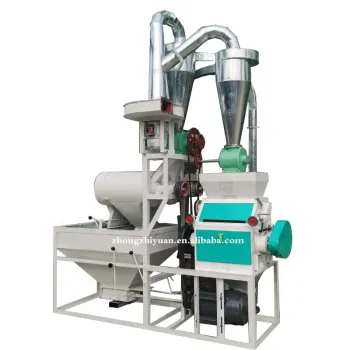 10 Ton Per Day Automatic Wheat Maize Rice Corn Flour Milling Machine