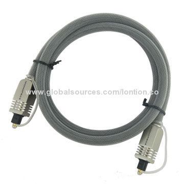 Fiber-optic/Mini Toslink Cable with Zinc Shell