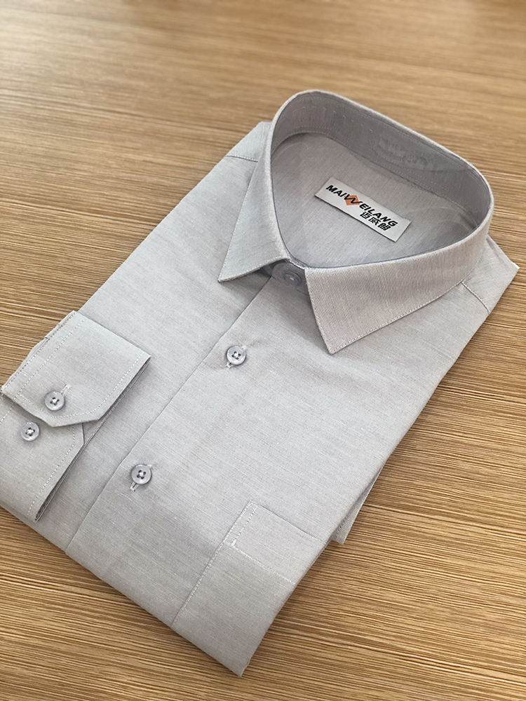 solid color long sleeve shirt