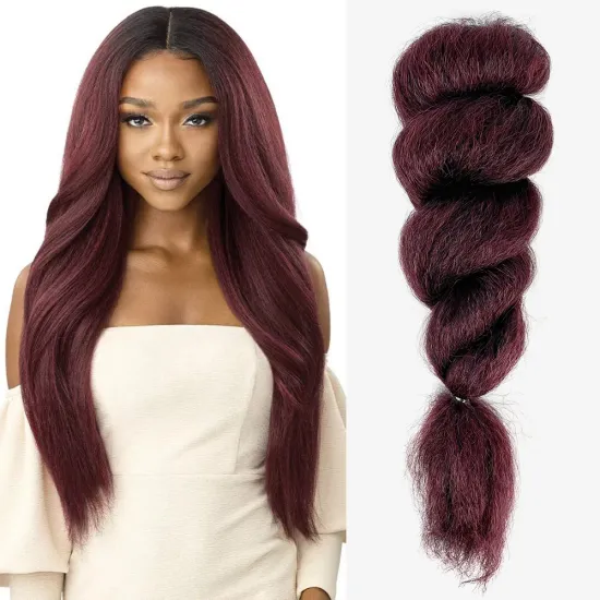 Whole Sale Crochet Hair Extensions: Kinky Straight 26 Inch Human Feeling Afro Extensions for Sale
