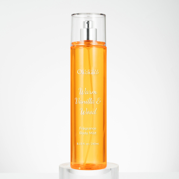 Custom Private Label Warm Vanilla & Amber Body Mist