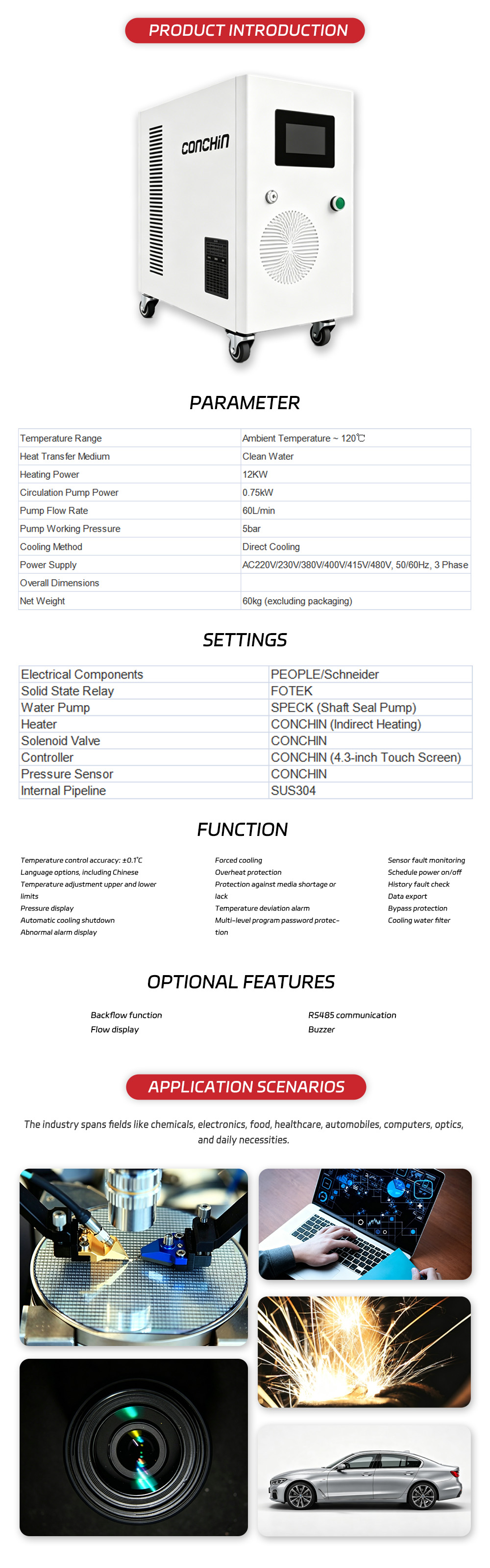 Water-type mold temperature machine31-X