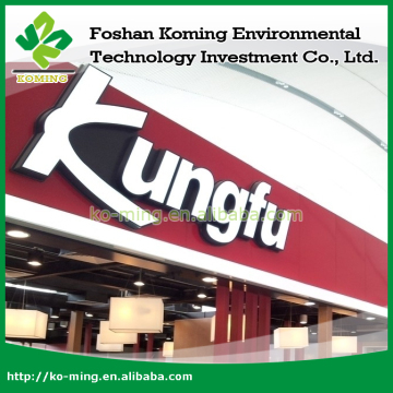 vacuum forming advertising plastic signage