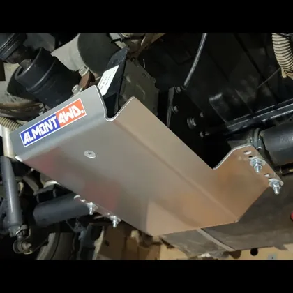 Front Skid Plate, Rear Differential Locker Skid Plate, and Fuel Tank Skid Plate for Volkswagen Crafter