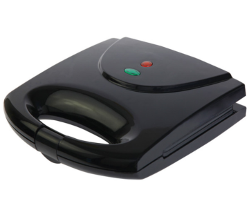 2 Slice Sandwich Maker Toaster 700-800W with Fixed Plates and Power Ready Light