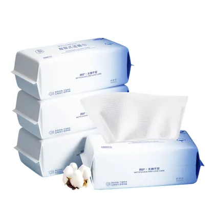 High-Quality Cotton Disposable Face Towel - OEM Wholesale Non-Woven Face Cleaning Cloth