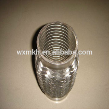Interlock type flexible exhaust coupling