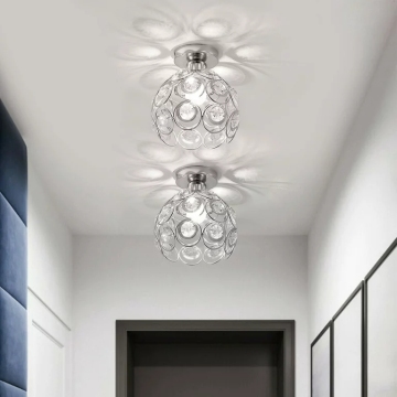 Modern Crystal Ceiling Lamp for Dining Room, Bedroom, and Kitchen