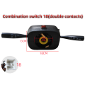 Customized Headlight wiper combination switch