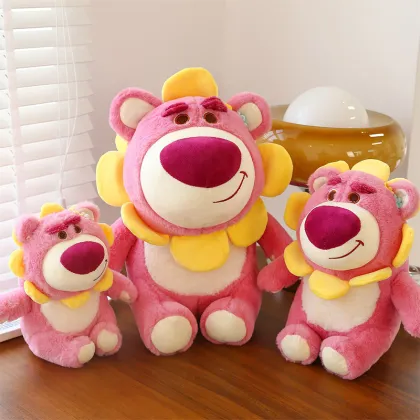 Wholesale TikTok Hot Selling Strawberry Bear Plush Toy - Flower Teenie Weenie Sunflower Plush Gift