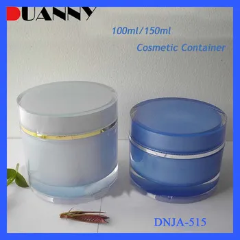 ELEGANCE AND HIGH QUALITY CYLINDER SHAPE EMPTY ACRYLIC PLASTIC JAR MAKING COMPANY FOR FACIAL MASK,ACRYLIC JAR MAKING COMPANY