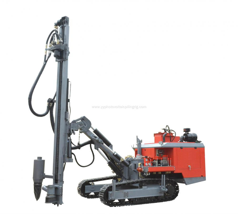 73.5KW Engine Separated Open-air Quarry DTH Drilling Rig