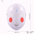 Máscara de cosplay de resina fantasma de anime chinês fofo