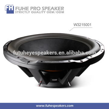32inch 3000W 6inch VC ferrite magnet professional subwoofer dual magnet speaker driver