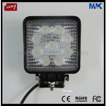 New!!! 27W led worklight 12v car roof fog lamp on sale