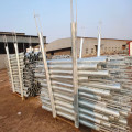 Stand Ground Screw Piles for Panel System