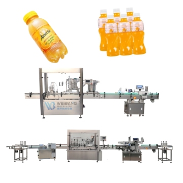 WB-YG4 Automatic Mineral Water Juice Filling and Capping Machine