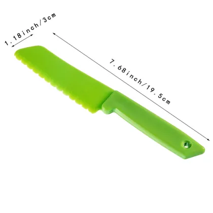 Children's Cooking Baking Knives for Fruit, Bread, and Cake