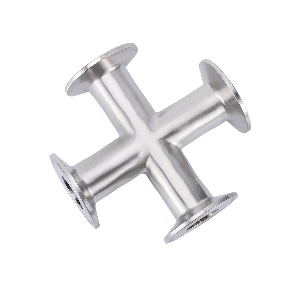 Ss304 Equal Tri Clamp Cross