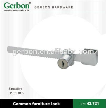 display cabinet glass door lock