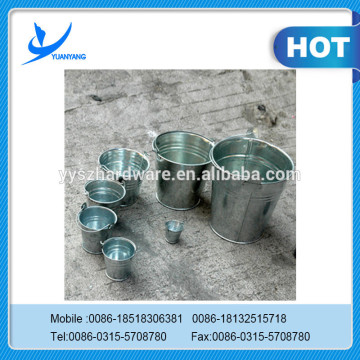 stainless steel water bucket/metal water bucket