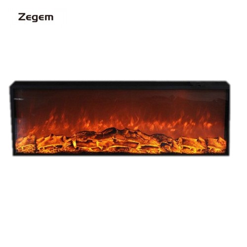 60-Zoll-simulierte Flammen-elektrischer Kamin 150 * 15 * 35cm