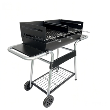 Portable Charcoal Barbecue Grill with 4 Adjustable Racks