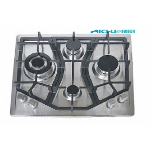 80cm Stainless Steel Hob Glass Top Gas Stove Hob Supplier