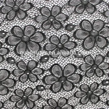 2015 Net black african high quality african tulle lace cord lace for african party dress