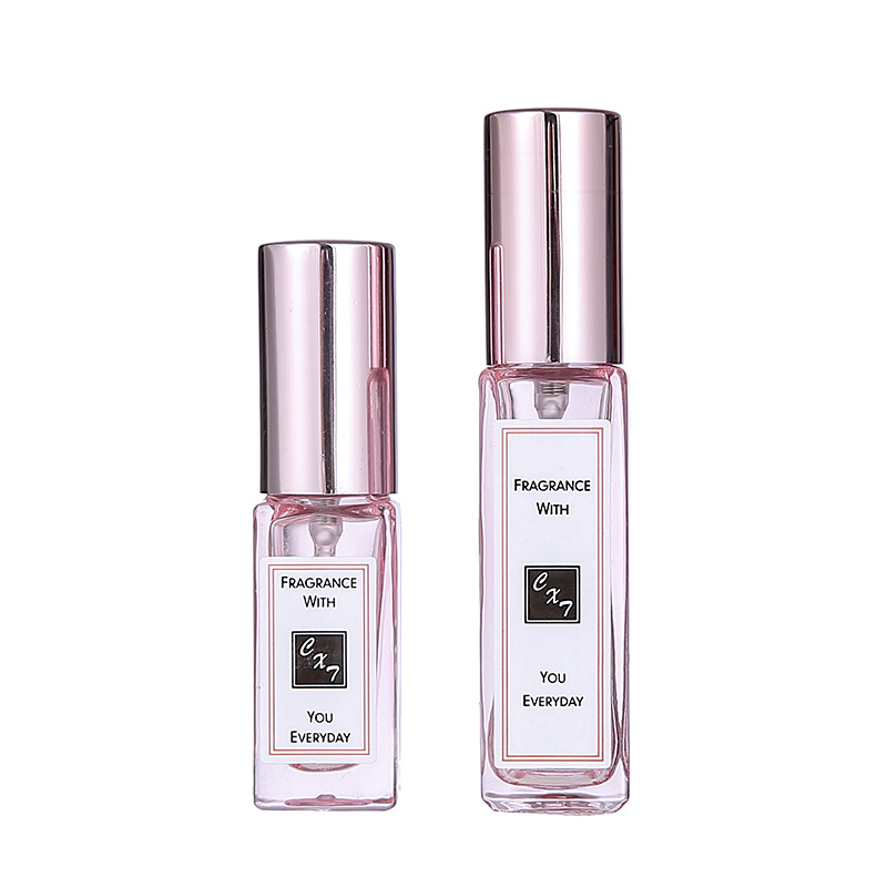 5ml 10ml Rose Pink Glass Spray Bottle