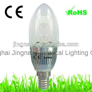 light bulbs that look like candles led candle lamp 3w 220lm