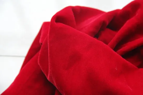 TERYLENE FLOCKED VELVET KNITTING FABRIC,velvet fabric