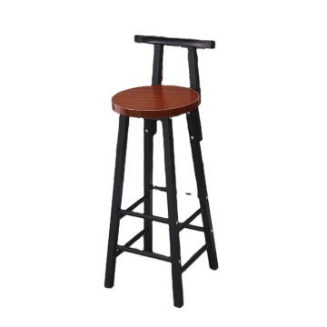 Hot Sale: Multi-Use Vintage Wooden and Metal Bar Stools - Ideal for Dining, Outdoor, Hotels, Bedrooms, Schools, Workshops, and Malls