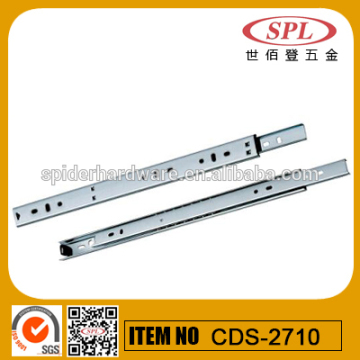 27mm Ball Bearing Drawer Slide /Telescopic Channel 1.0*1.0*1.0mm