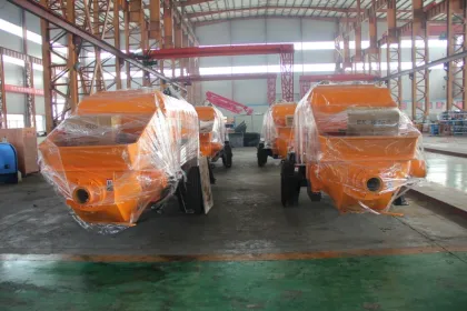 Jiuhe Customization Trailer Mounted Concrete Pump - Concrete Machinery