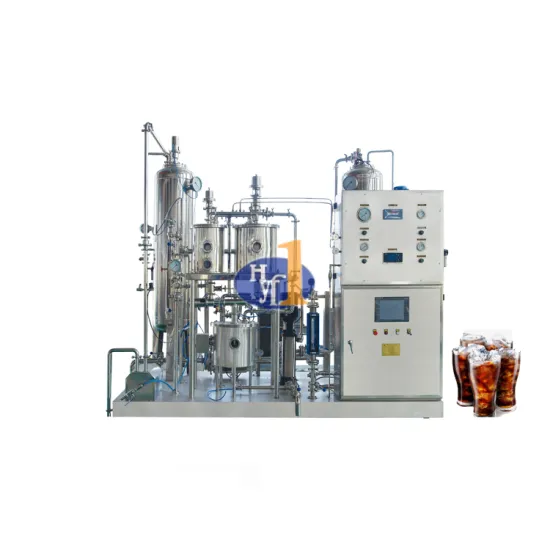 CO2 Carbonated Soft Drinks Blending and Mixing Machine