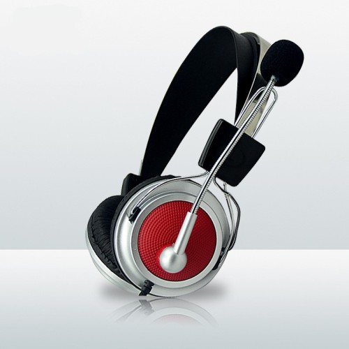 Headset Bisnis dengan Mic Mute Noise Cancelling