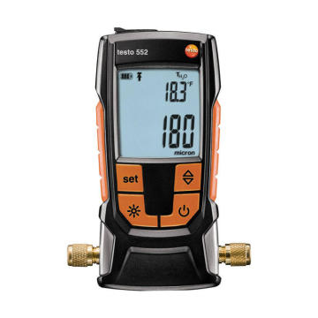 Testo 552 Digital Vacuum Micron Micron Gauge ในสต็อก
