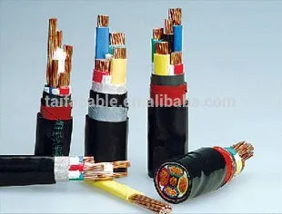 Top quality PVC/xlpe power cable 10mm2 4 core eletric copper cable