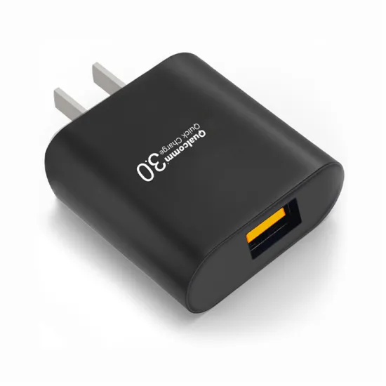 Single USB Port QC3.0 QC2.0 Wall Charger
