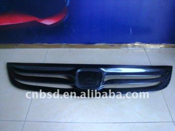 carbon fiber Grill design for 04-06 honda civic 4Dr Bsd style