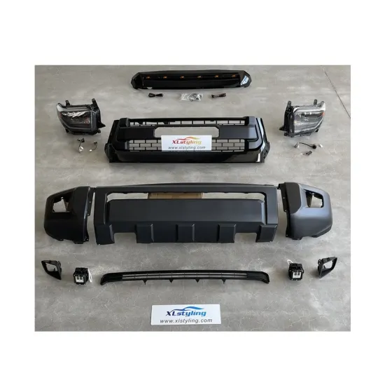 Car Facelift Bumper Bodykit Grill For Tundra 2014+ Change To TRD Front Bumper Headlight Grille