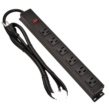 Heavy Duty 110V Aluminium Extension Sockets Power Strip for Furniture