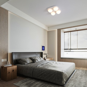 Modern 32W LED -kroonluchter plafondlicht voor slaapkamers
