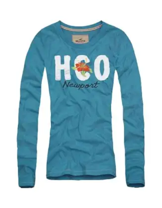 Wholesale Hollister Women's Long Sleeve Tee
